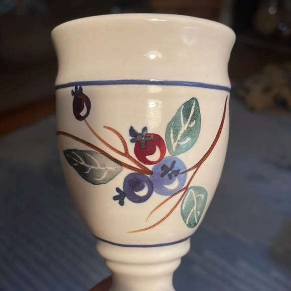 Prairie Pottery wine goblets (set of two) - Picture 2 of 6